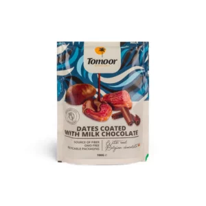 Melk chocolade dadels 100g